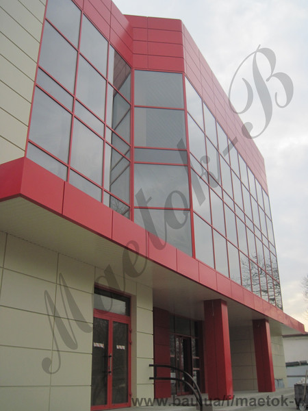 Алюмінієвий вітраж